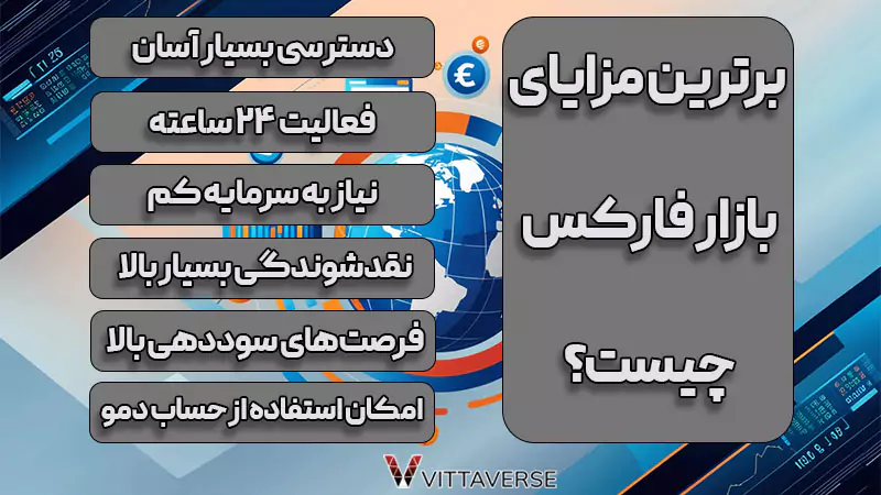 چرا بازار فارکس؟-مزایای شروع کار در فارکس