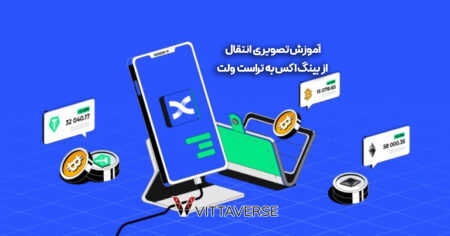راهنمای کامل انتقال ارزهای دیجیتال از کیف پول بینگ اکس به تراست ولت