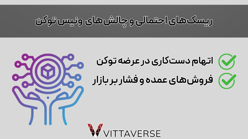 ریسکها و چالشهای ونیس توکن