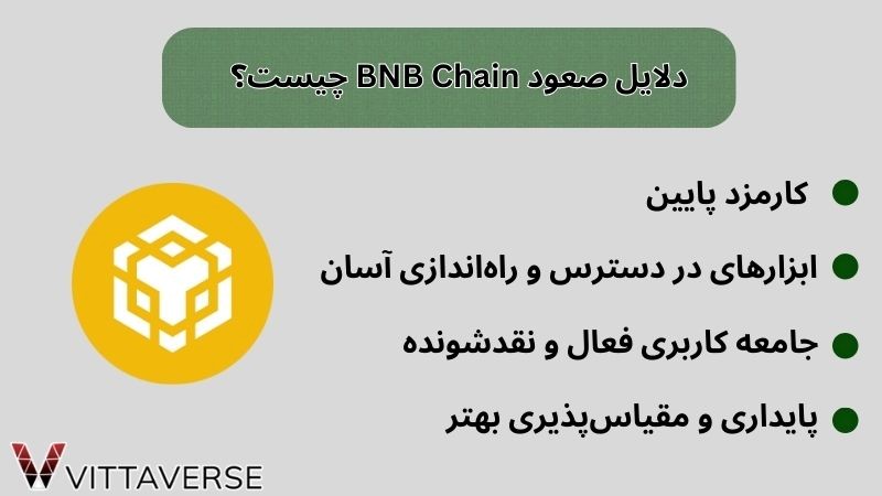 دلایل صعود BNB